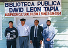 Inauguración de biblioteca