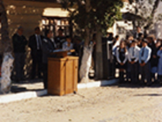 Inauguración de biblioteca