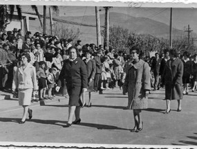 Primer desfile del liceo