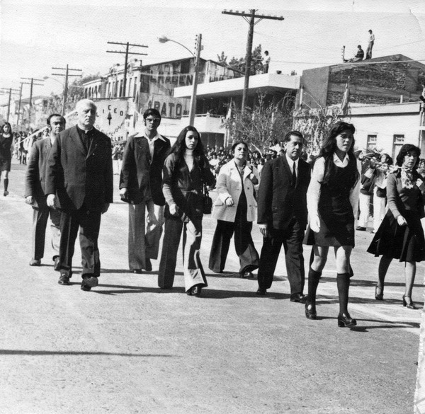 Desfile escuadrón docente