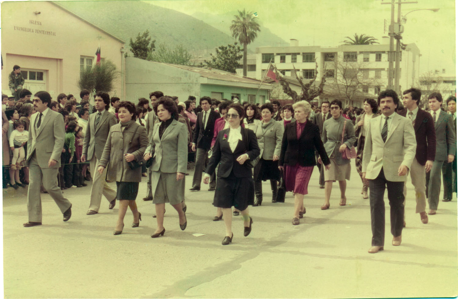 Desfile del cuerpo Docente