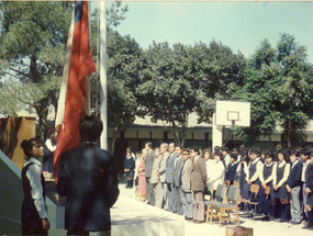 Acto de entrega de biblioteca