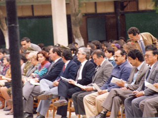 Acto de entrega en biblioteca Acto de entrega en biblioteca