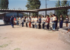 Ensayo de la banda de guerra del Liceo