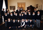 Visita Escuela Colonia de Catemu al Palacio de la Moneda