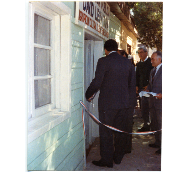 Inauguración de biblioteca