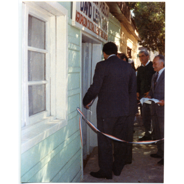 Inauguración de biblioteca