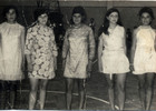 Candidatas a reina en el 65 Aniversario Corral