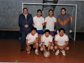 Equipo de baby fútbol municipal de Corral