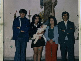 Bautizo en la iglesia de Catemu Bautizo en la iglesia de Catemu