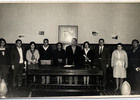 En el salón municipal En el salón municipal