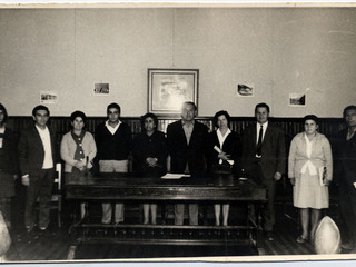 En el salón municipal En el salón municipal