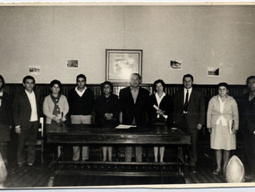En el salón municipal En el salón municipal