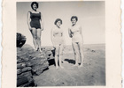 Primas en la playa Primas en la playa