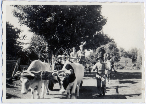 José Valdés y su carreta