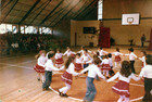 Bandas infantiles de kínder en Escuela N°1 Achao