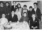 Cumpleaños infantil en casa de la familia Riñil