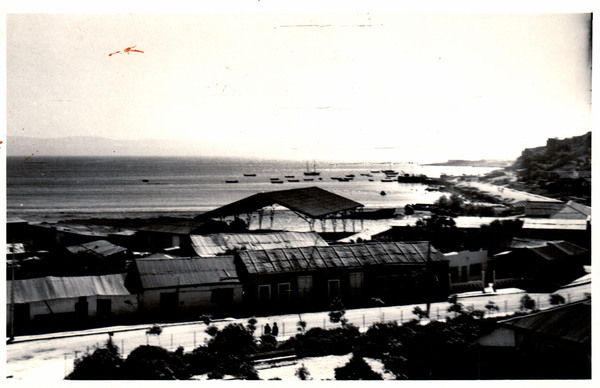 Panorámica del atardecer en Playa Grande