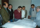 Firma convenio-mandato construcción población Firma convenio-mandato construcción población