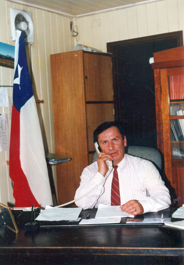 Alcalde Claudio Gatica Navarro