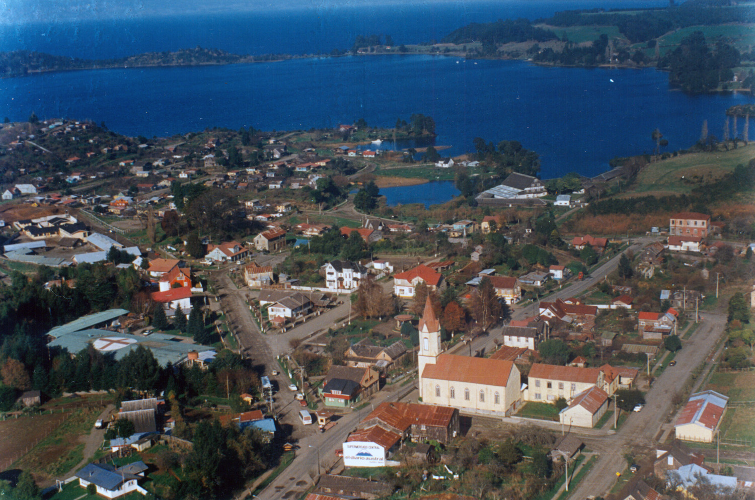 Vista Aérea de Puerto Octay