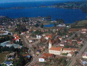 Vista Aérea de Puerto Octay