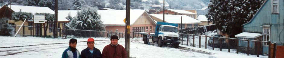 Puerto Octay nevado