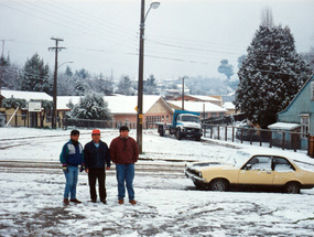 Puerto Octay nevado