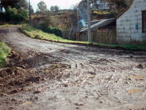 Acceso población Villa El Lago Acceso población Villa El Lago