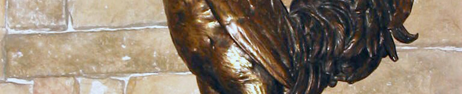 Gallo de Bronce de Hotel Centinela Gallo de Bronce de Hotel Centinela