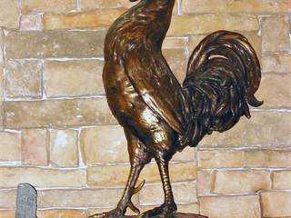 Gallo de Bronce de Hotel Centinela