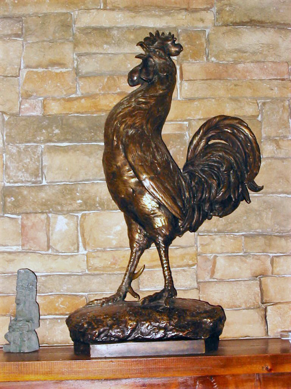 Gallo de Bronce de Hotel Centinela