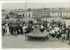 Acto cívico en la plaza de Tongoy