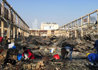 Ruinas del incendio del Mercado Modelo
