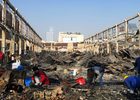 Ruinas del incendio del Mercado Modelo Ruinas del incendio del Mercado Modelo