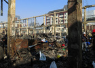 Ruinas del incendio del Mercado Modelo Ruinas del incendio del Mercado Modelo