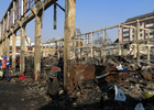 Ruinas del incendio del Mercado Modelo