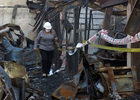 Ruinas del incendio del Mercado Modelo Ruinas del incendio del Mercado Modelo
