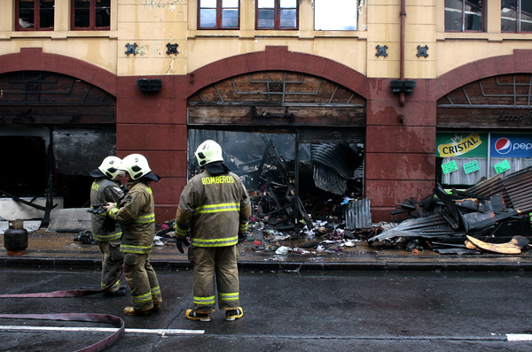 Incendio del Mercado Modelo Incendio del Mercado Modelo