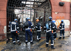 Brigada USAR de Bomberos en el incendio del Mercado Modelo