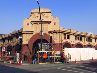 Ruinas al interior del Mercado Modelo