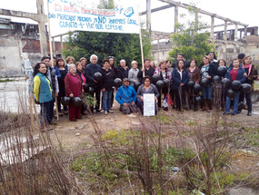 Manifestación de la agrupación de artesanos