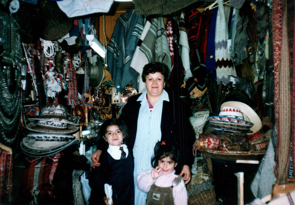 Recreo de los niños en el mercado