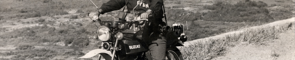 El fotógrafo y su moto
