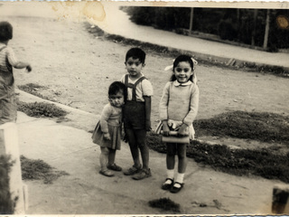 Niños en la plaza de Catemu