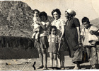 Familia Rodríguez Bernal en La Poza