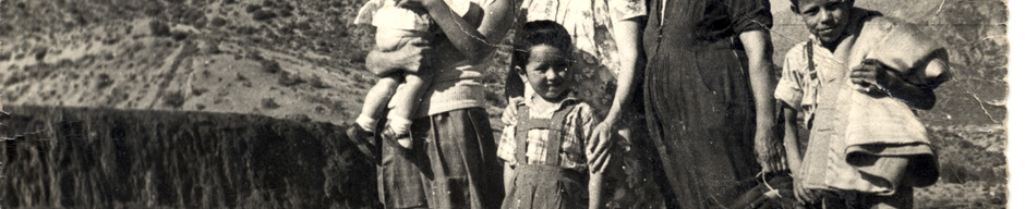 Familia Rodríguez Bernal en La Poza