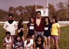 Equipo atletismo en los  Juegos Deportivos Escolares