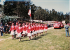 Brigada femenina en desfile de fiestas patrias Brigada femenina en desfile de fiestas patrias