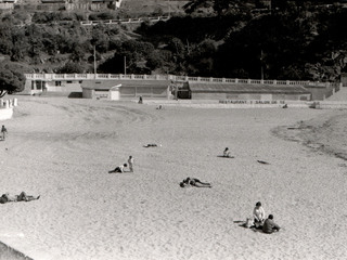 Playa Las Torpederas al fin del verano